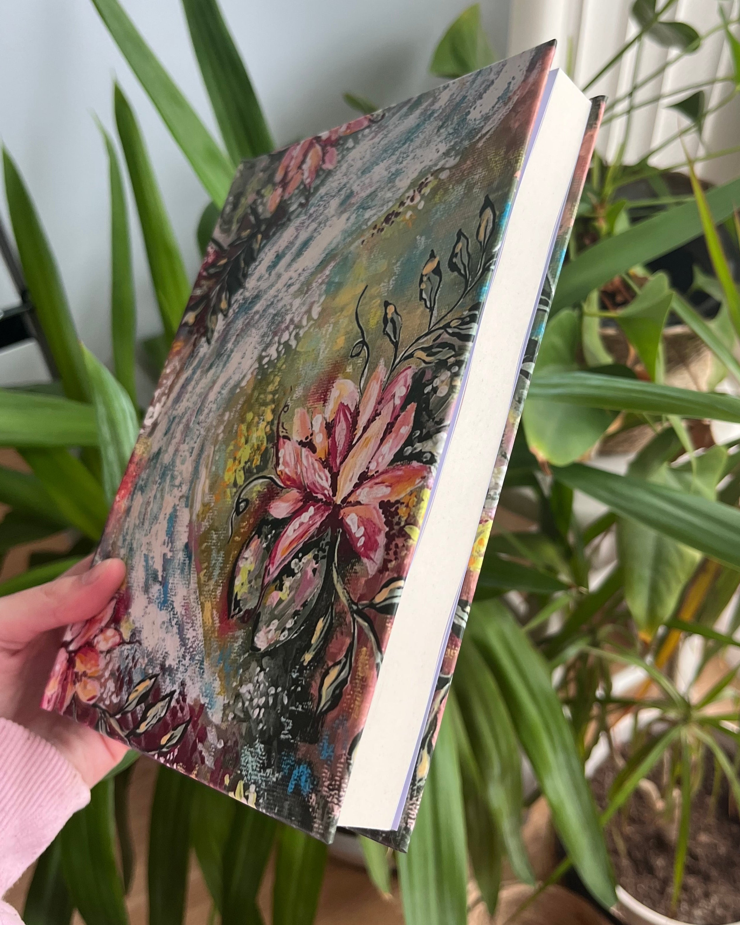 "Lost in Petals" Hardback Sketchbook Journal