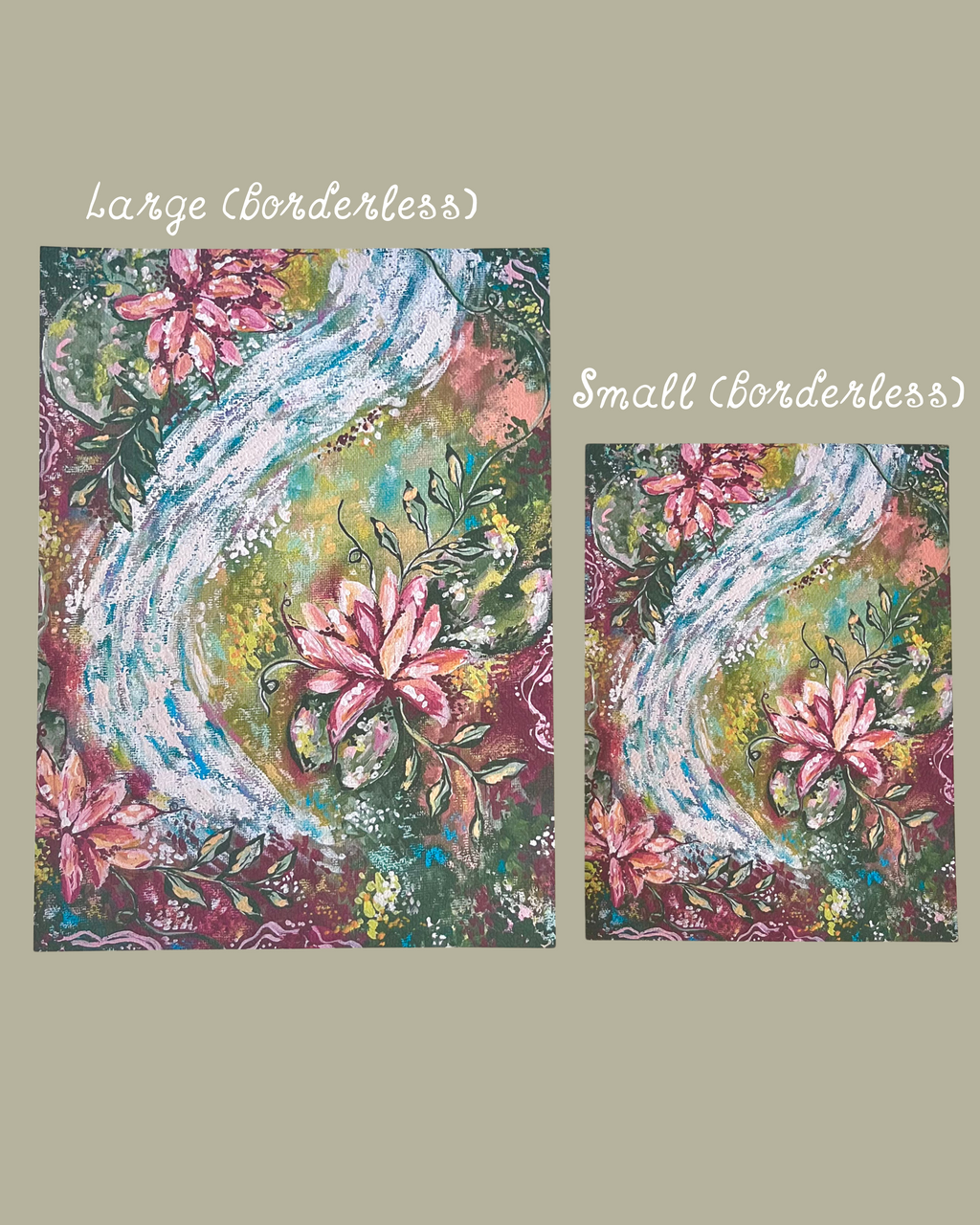 "Lost in Petals" Floral Art Print