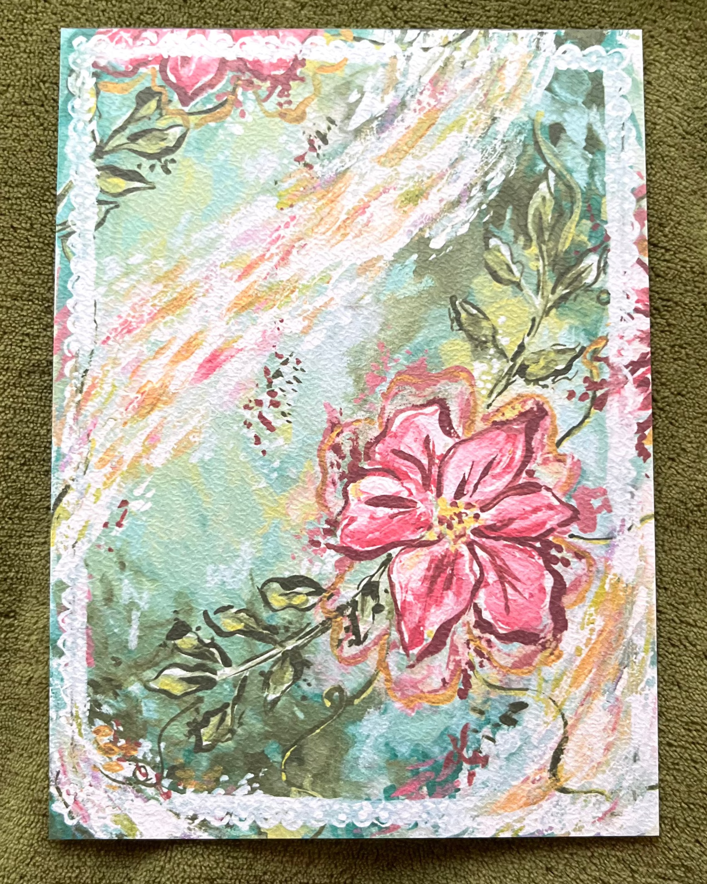 "Pretty in Petals" Floral Art Print