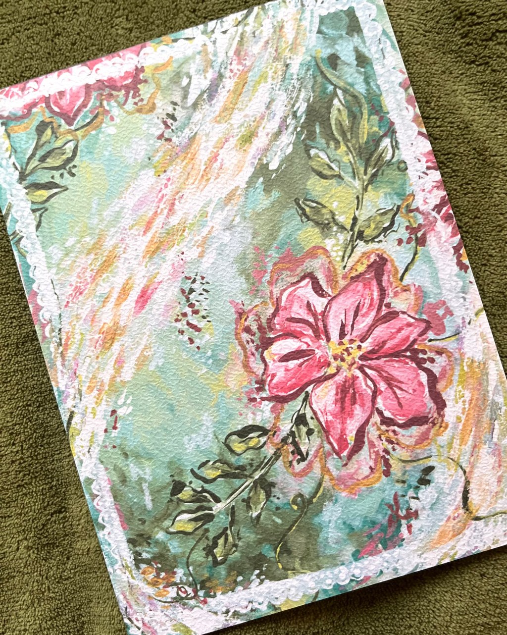 "Pretty in Petals" Floral Art Print