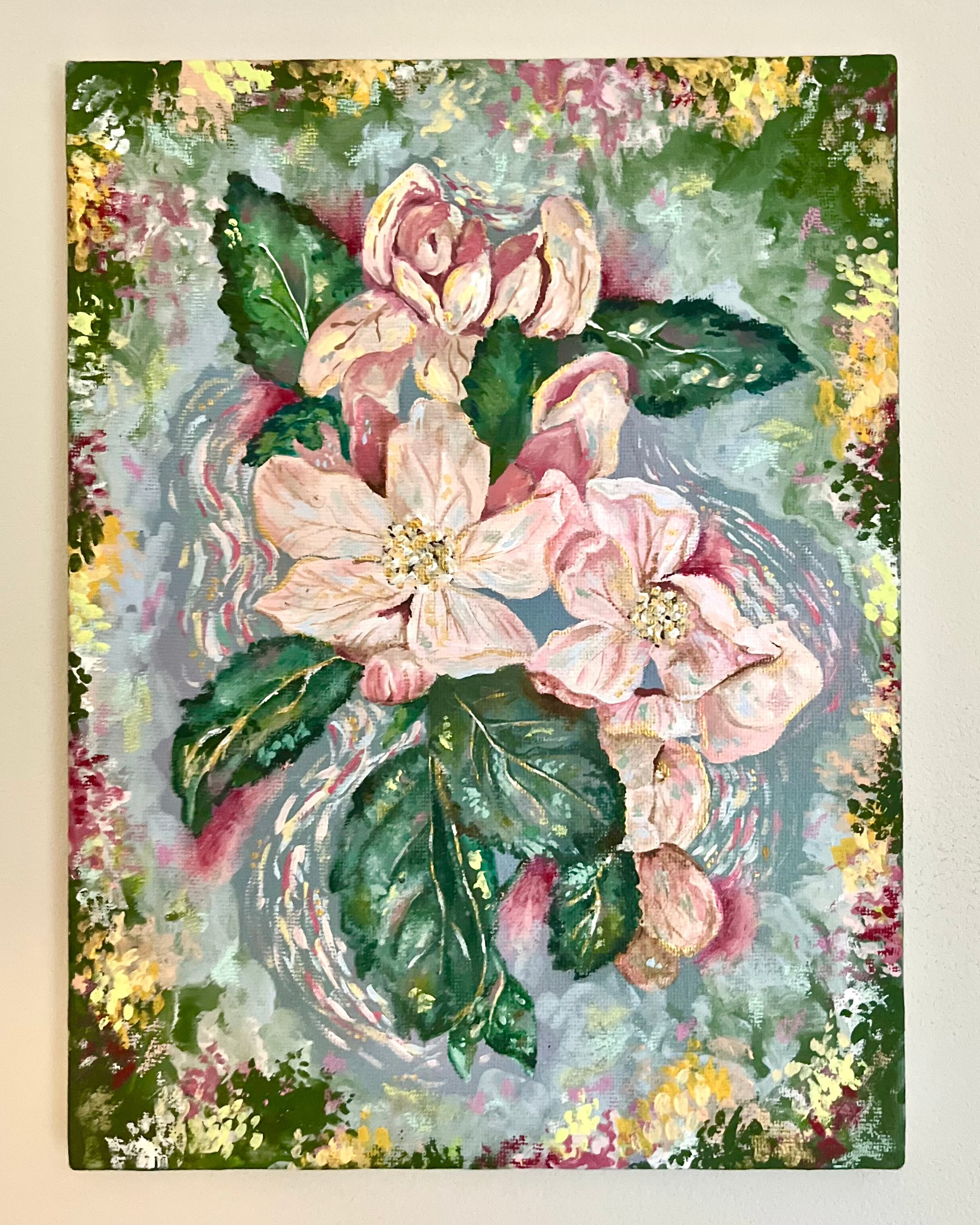 "Waterlily Lagoon" Original Painting