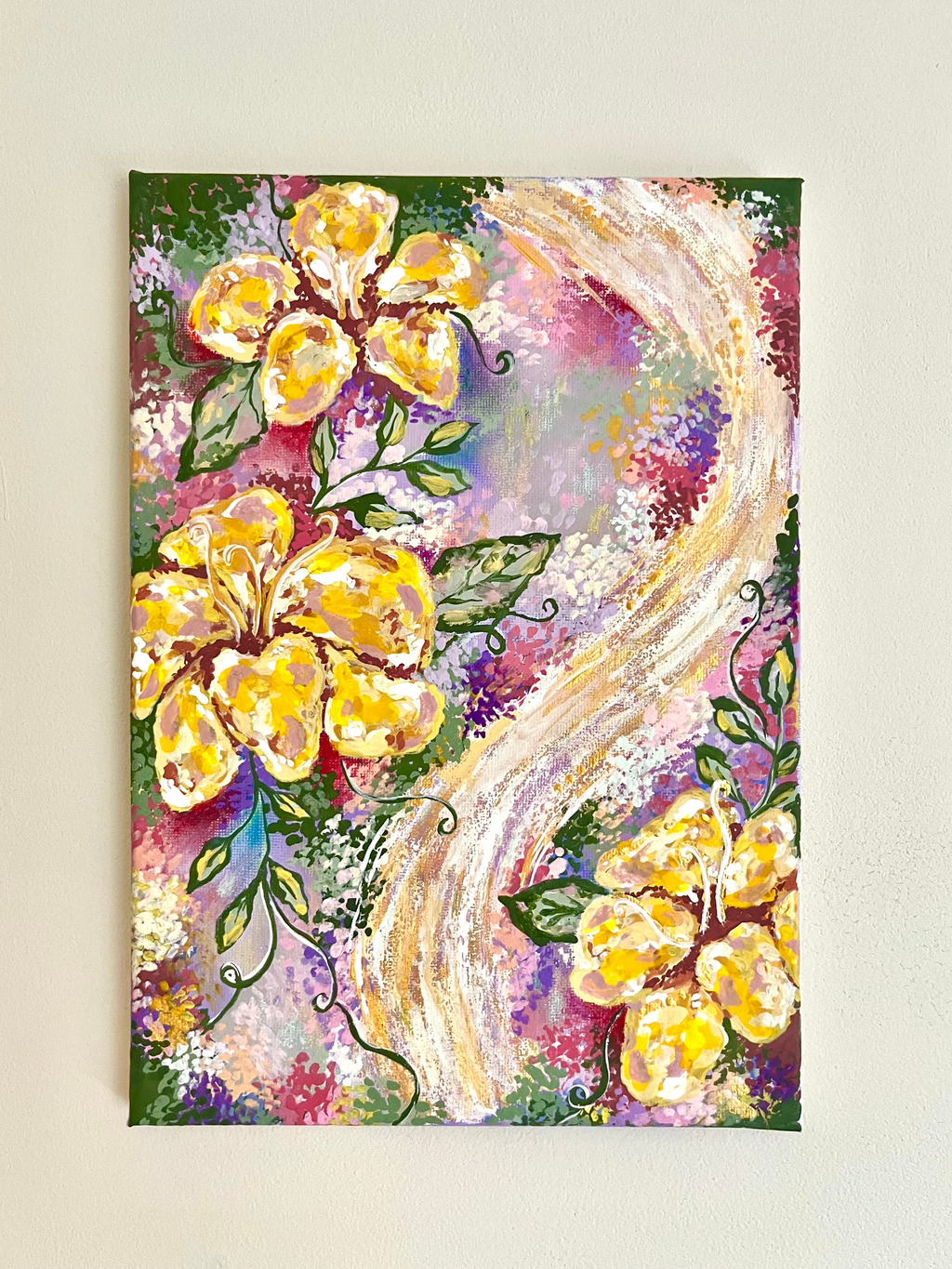 "Where the Lanterns Glow" Original Painting