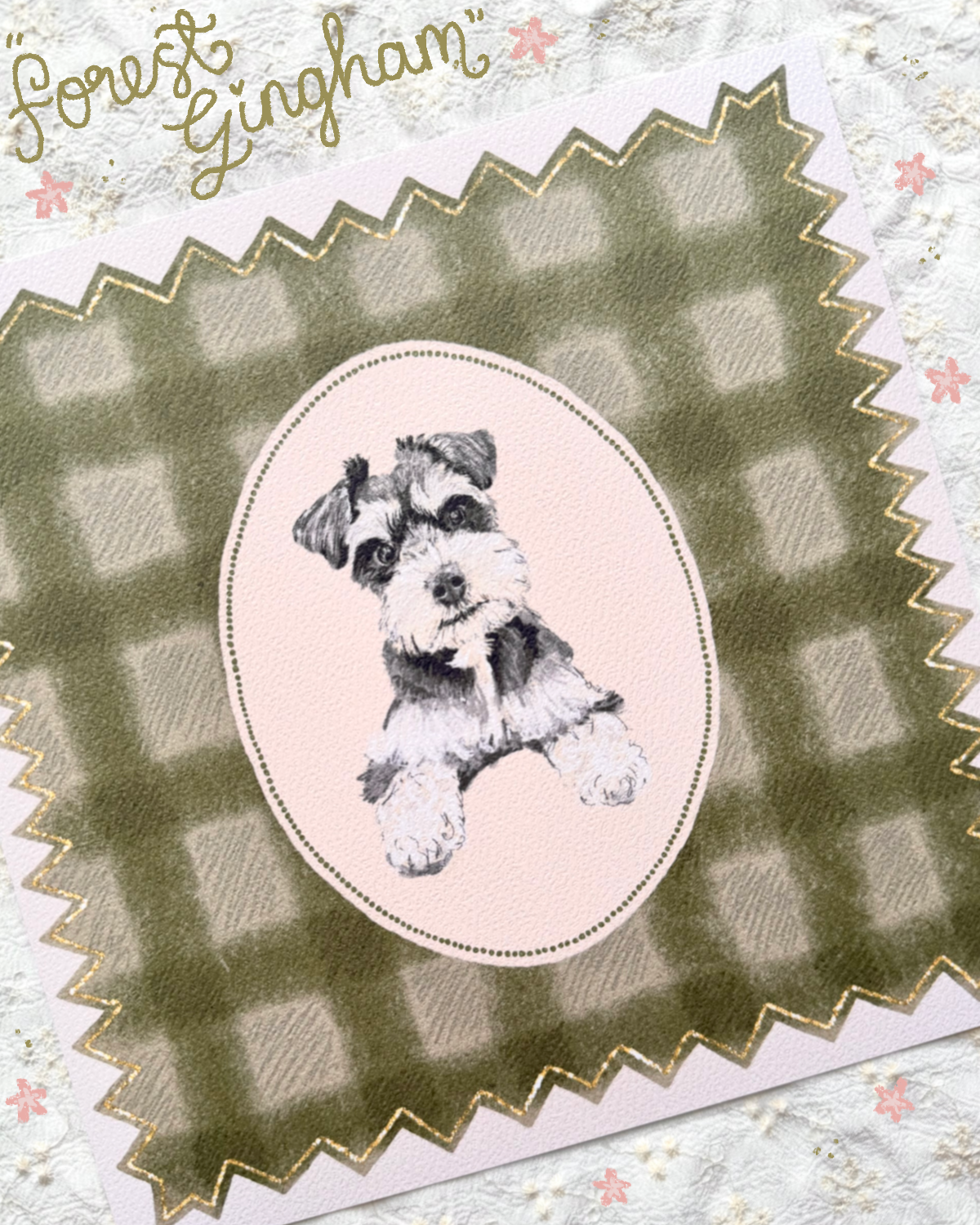 2027 Custom Personalised Pet Portrait Print
