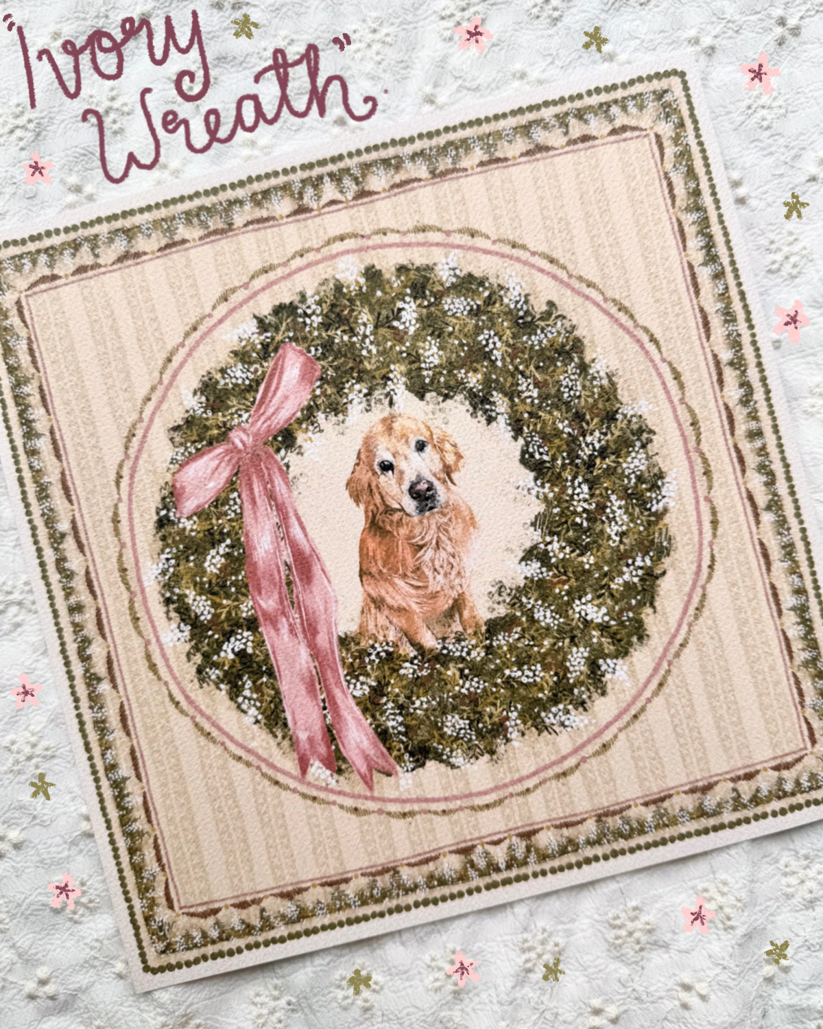 2027 Custom Personalised Pet Portrait Print
