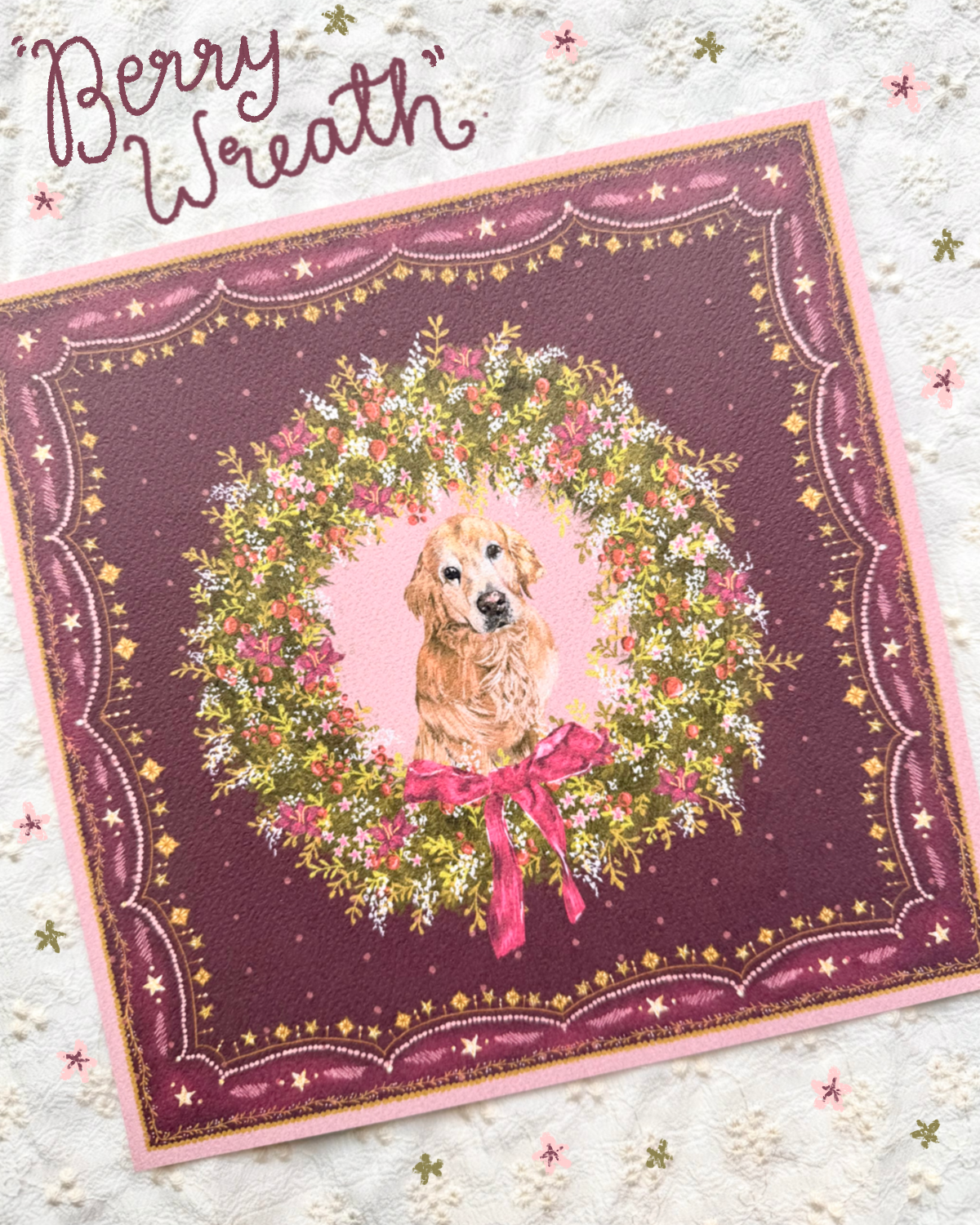 2027 Custom Personalised Pet Portrait Print