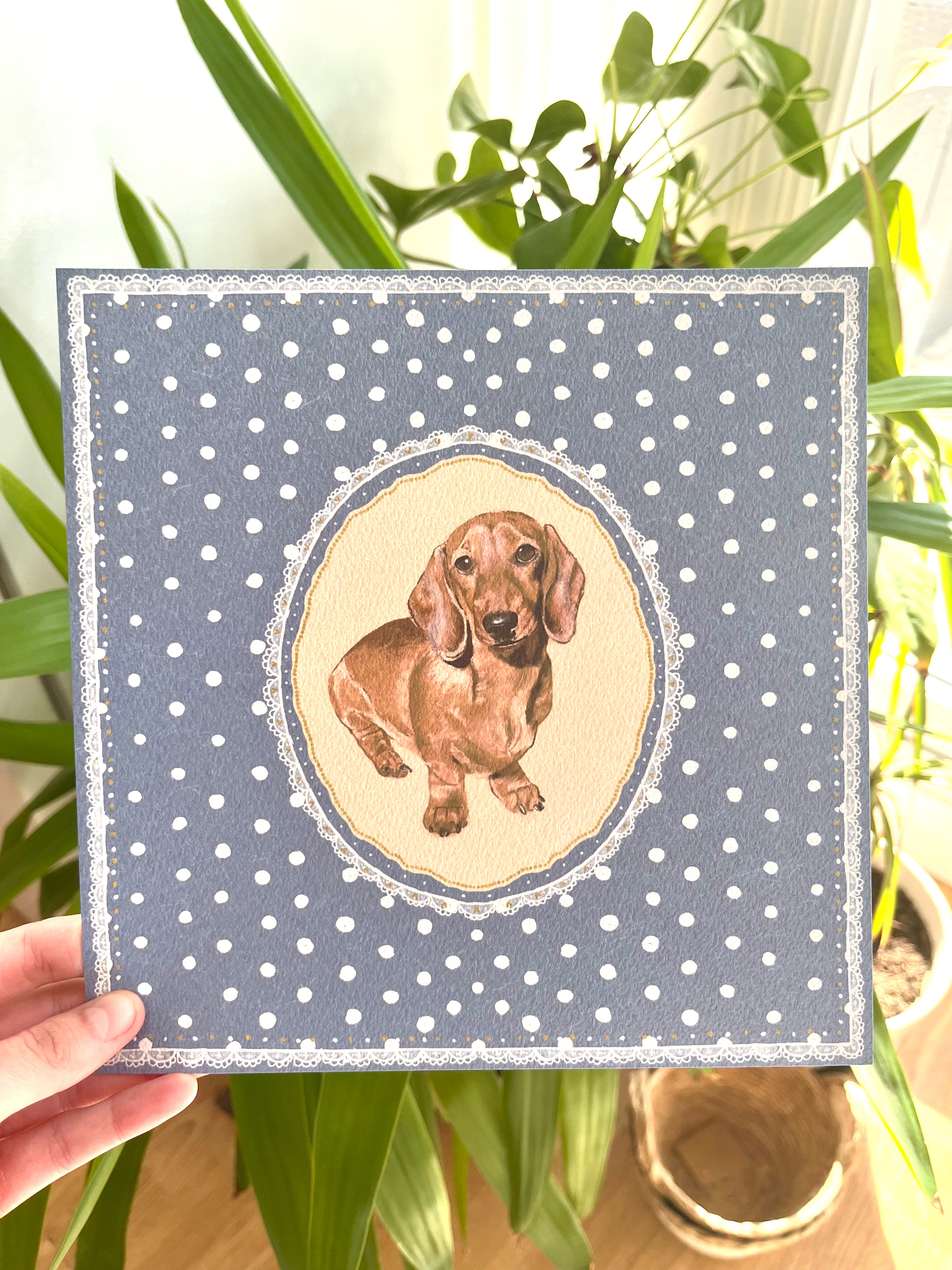 2027 Custom Personalised Pet Portrait Print