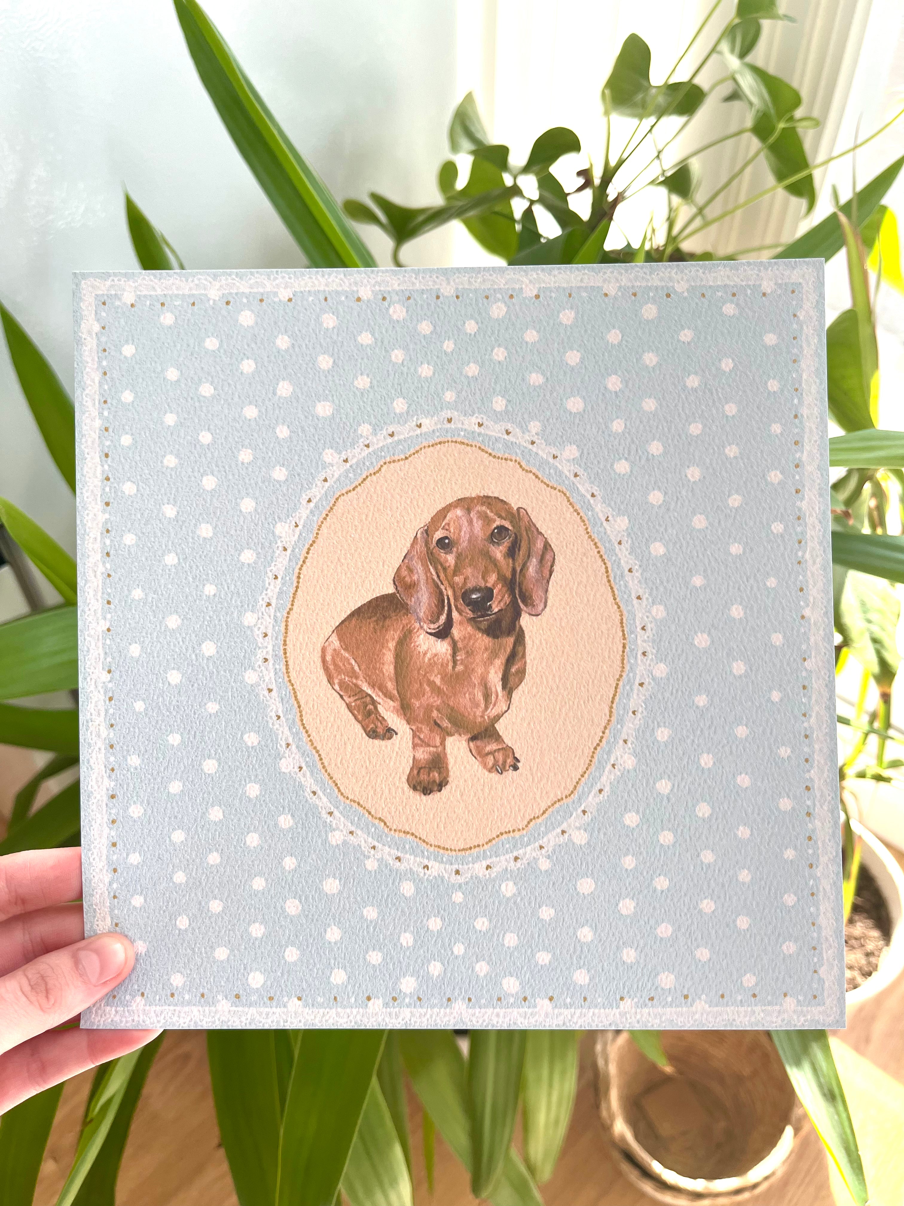 2027 Custom Personalised Pet Portrait Print