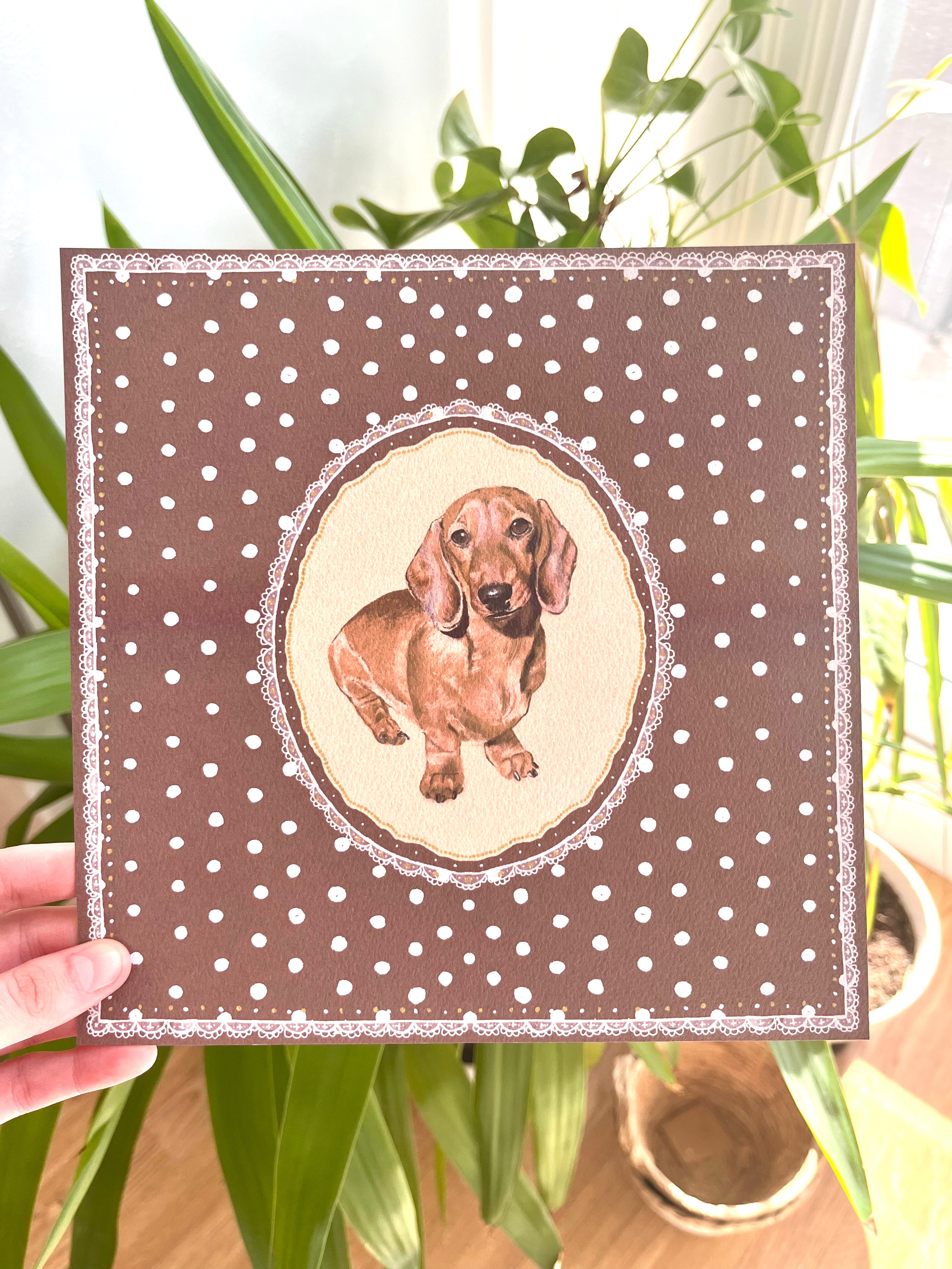 2027 Custom Personalised Pet Portrait Print