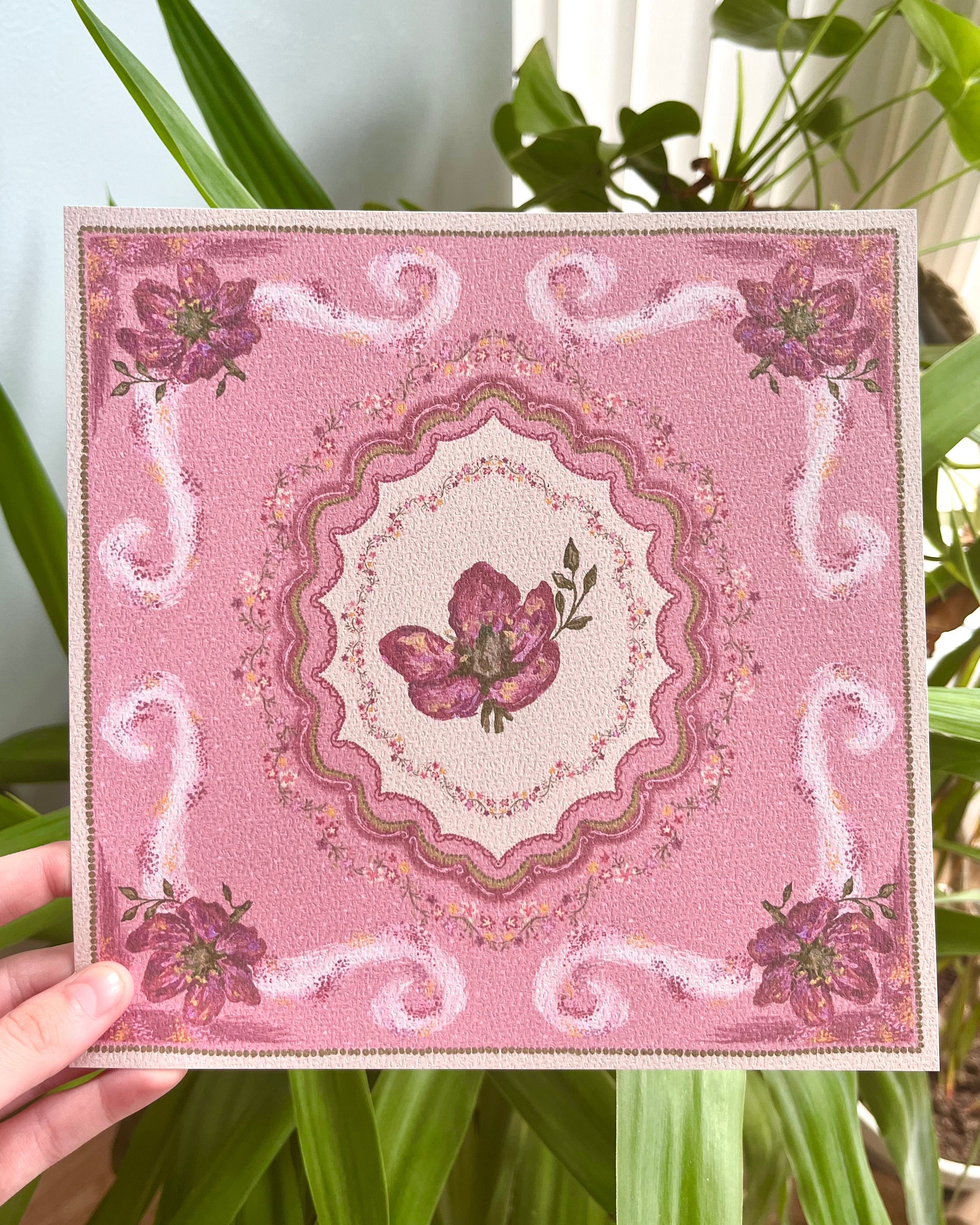 "Briar Reverie" Vintage Floral Art Print