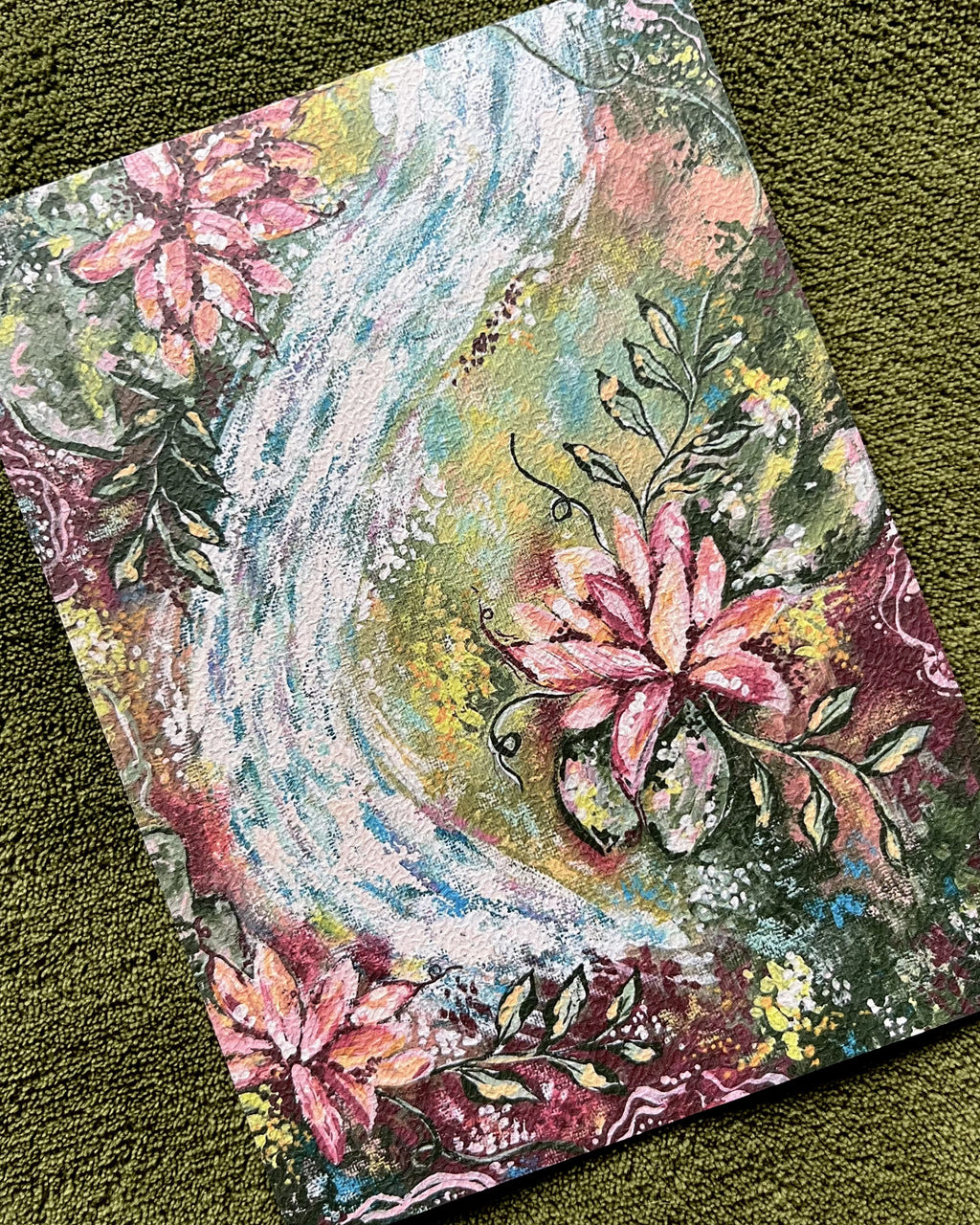 "Lost in Petals" Floral Art Print